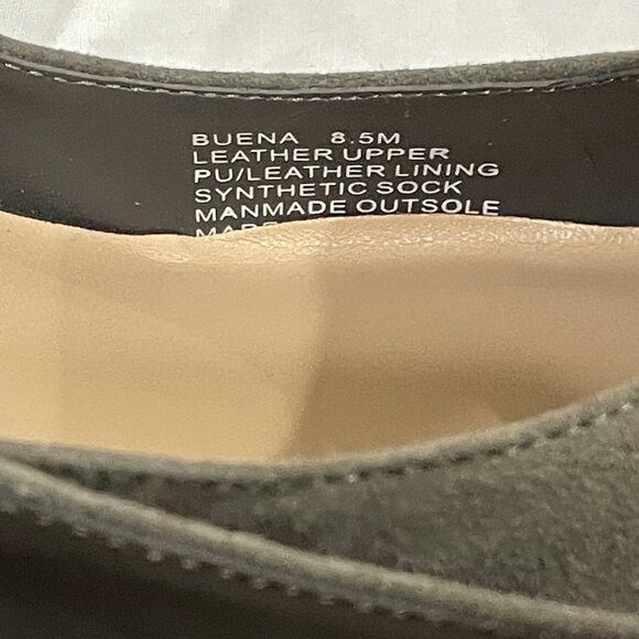 NWOB Womens Sz 8.5 Never worn Steven by Steve Madden Buena Gray 2.5" Suede Heels - Picture 5 of 14